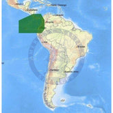 C-Map Max Chart SA-M911: Guayaquil, Ec To Panama Canal